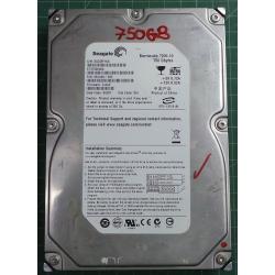 USED, Hard Disk, Seagate, Barracuda 7200.10, ST3750640A, P/N: 9BJ048-305, Firmware: 3.AAE, Desktop, IDE, 750GB