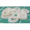 Insulating Washer, M5, 9mm Diameter, 0.8mm thickness, NOS