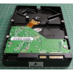 Complete Disk, PCB: 2060-701590-000 Rev A, WD1600AAJS-22L7A0, 160GB, 3.5", SATA