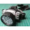 Headtorch, 20x LED, 3xAAA Battery, DC Fed - Ideal for Joule Thief Upgrade