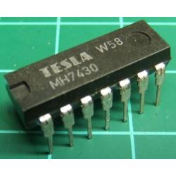 7430, MH7430, TESLA, 8-input NAND gate