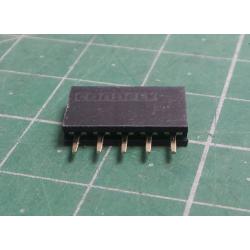 5pin header with 2.54mm pitch for PCB