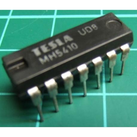 MH5410 (Mil Spec 7410), TESLA, triple 3-input NAND gate