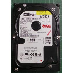 USED, Hard Disk, WD800BB, WD Caviar, WD800BB-00JHC0, Desktop, IDE , 80GB