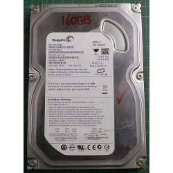 USED, Hard Disk, Seagate, DB35.3, ST3160215SCE, P/N: 9CZ112-141, Firmware: 3.AMC, Desktop, SATA, 160GB