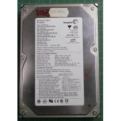 USED, Hard Disk, Seagate, Barracuda 7200.7, ST380011A, P/N: 9W2003-301, Firmware: 3.04, Desktop, IDE, 80GB