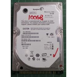 USED, Hard Disk, Seagate, Momentus 7200.1 , ST910021A, P/N: 9S3004-503, Firmware: 3.06, Laptop, IDE, 100GB
