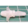 Plastic Standoff, M-M, 8mm board height, needs 4mm and 5mm holes