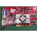 USED, AGP, Radeon 9600, 256MB, R96PRO/XT, PN: 109-A198-00