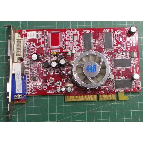 USED, AGP, Radeon 9600, 256MB DDR