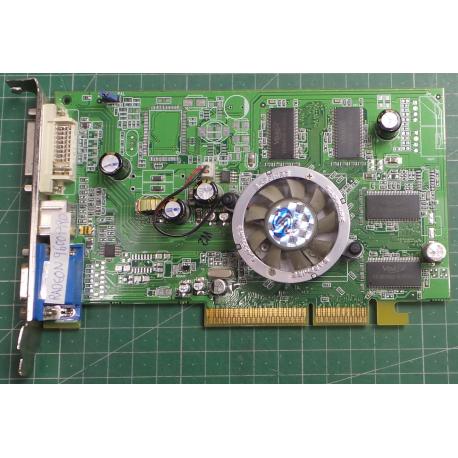 USED, AGP, Radeon 9600 PRO, Advantage 256MB, PN 1024-TC20-0F-SA