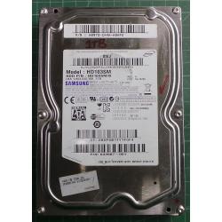 USED, Hard Disk, SAMSUNG, HD103SM, P/N: A8973-CA4A-A0AP2, Desktop, SATA, 1TB