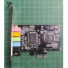 USED, PCI-Express Sound Card, Generic, 5+1