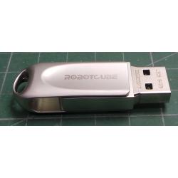 Robotcube high speed flashdisk 64GB USB 3.0 stříbrný