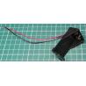 Battery Holder, 9V, PP3 / MN1604