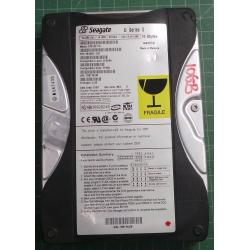 USED, Hard Disk, Seagate, U Series 5, ST310211A, P/N: 9R4005-401, Firmware: 3.39, Desktop, IDE, 10GB