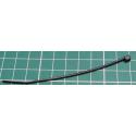 Cable Tie, 2.5x135mm, Black
