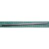 Metal Right Angle, with 4 M2 Tapped holes, Length 240mm