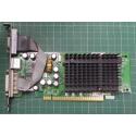 Used, PCI Express, Geforce 6200LE, 64MB