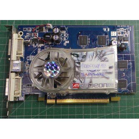 USED, Radeon X1650 PRO, 512MB DDR2 PCI-E DUAL DVI-I/TVO