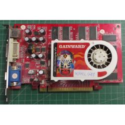 Used, PCI Express, Geforce 6600, 128MB