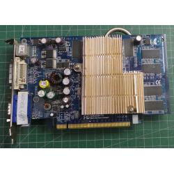 Used, PCI Express, Geforce 6600, 128MB, GV-NX66128DP