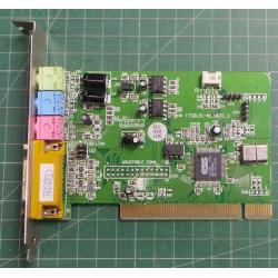 USED, PCI Sound Card, Teratec Averageia, ESS, TTSOLO1-NL