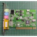 USED, PCI Sound Card, Teratec Averageia, ESS, TTSOLO1-NL