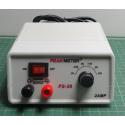 Bench Power Supply, PeakMeter, PS-28, 3-4,5-6-7,5-9-12V, 2A, Switched Mode