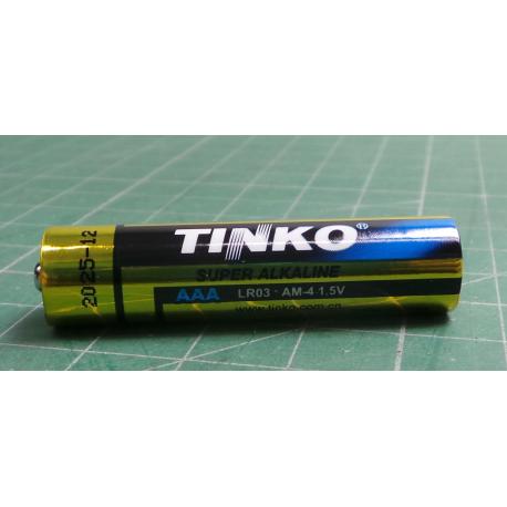 Battery TINKO 1,5V AAA (LR03) alkaline
