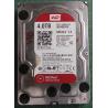 USED, Hard Disk, WD40EFRX, WD Red, WD40EFRX-68WT0N0, Desktop, SATA , 4TB