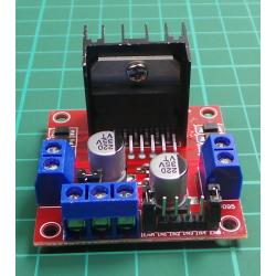 Driver, controller for stepper motor, module with L298N IC