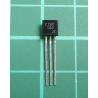 BC560, PNP Transistor, 45V, 0.1A, 0.5W, TO92