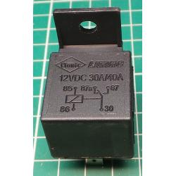 Relay auto NVF4-2 24V / 40A 27x27x25mm with stirrup