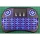 Wireless, Rechagreable, Mini Handheld USB Keyboard / Touchpad with backlight