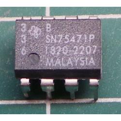 SN75471P, PERIPHERAL DRIVERS FOR HIGH-VOLTAGE HIGH-CURRENT DRIVER APPLICATIONS