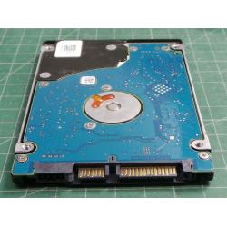 Complete Disk, PCB: 10705349 Rev D,Laptop Thin SSHD, ST500LM000, P/N: 1EJ162-071, Firmware: LVD3, 500GB, 2.5", SATA