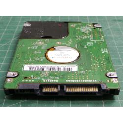 Complete Disk, PCB: 2060-771672-001 Rev P1, WD3200BEVT-22A231, 320GB, 2.5", SATA