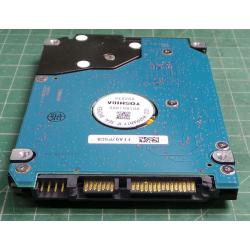 Complete Disk, PCB: G002439-0A, MK3263GSX, HDD2H23 V UL01 S, 320GB, 2.5", SATA