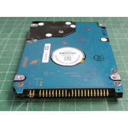 Complete Disk, PCB: G5B001487 000-A, MK1234GAX, HDD2D16 E ZK01 S, 120GB, 2.5", IDE