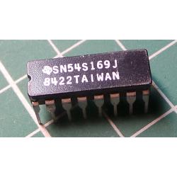 74169, SN54S169, 4 Bit Up/Down Synchronous Counter
