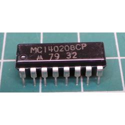MC14020CP, 4020, 14 Bit Binary Counter