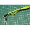 Green, 3.5mm Stereo Jack Plug to 3.5mm Stereo Jack Socket, 1m