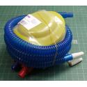 Foot pump for air beds