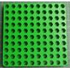 Hex screwdriver bit holder, 100 holes, 3D Printed in ABS