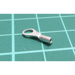 M3 Ring Terminal, Uninsulated, 0.1-0.5mm2, crimped, 3.2mm hole