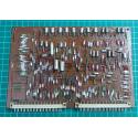 Used, retro PCB for component reclaim, Looks like 19 Germanium Transistors and loads of Germanium Diodes, Hitachi 2SB77, HKm6S12