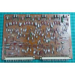 Used, retro PCB for component reclaim, Looks like 16 Germanium Transistors and loads of Germanium Diodes, Hitachi 2SB77, HKm6S12
