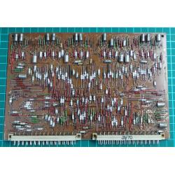 Used, retro PCB for component reclaim, Looks like 18 Germanium Transistors and loads of Germanium Diodes, Hitachi 2SB77, JKm6S12