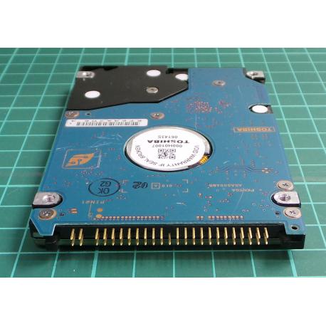 Complete Disk, PCB: G5B000465 000-A, MK4026GAX, HDD2193 M ZK01 T, 40GB, 2.5", IDE